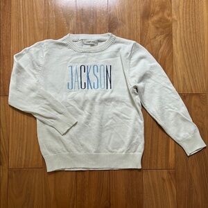 Monogrammed “Jackson” Sweater